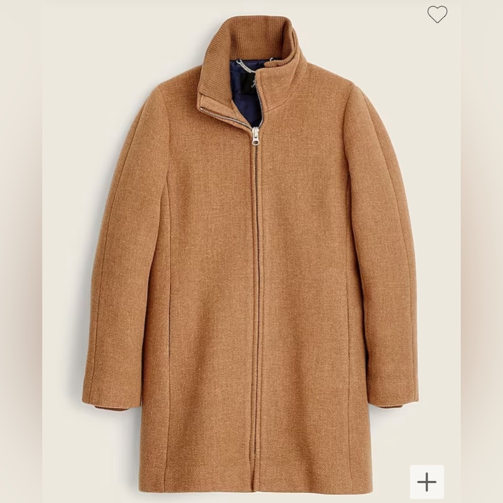 JCREW Lodge Coat in Italian Stadium Cloth Wool - Nello Gori